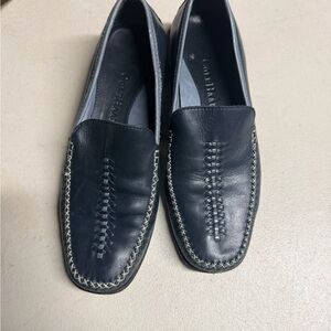 Cole haan blue, leather loafers
